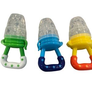 Panda Ear Colorful Baby Fruit Feeders